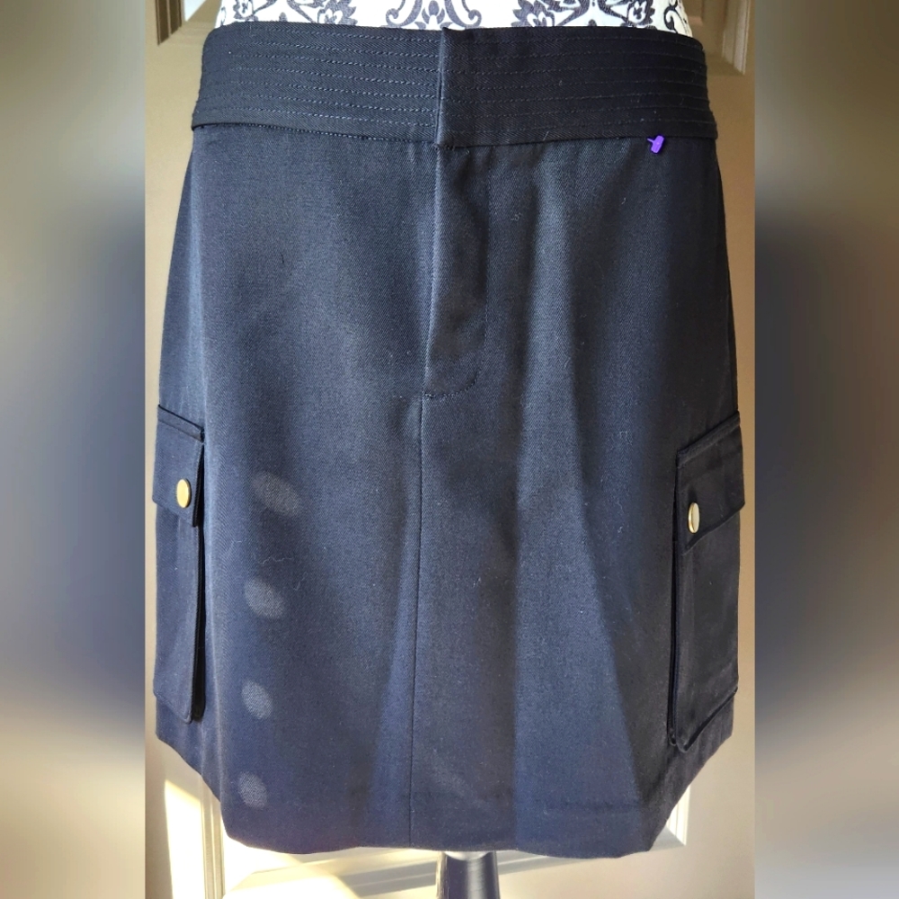 NWOT, Banana Republic Wool Skirt, Size 8, Black